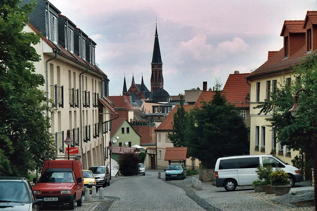 Stadtansicht von Apolda