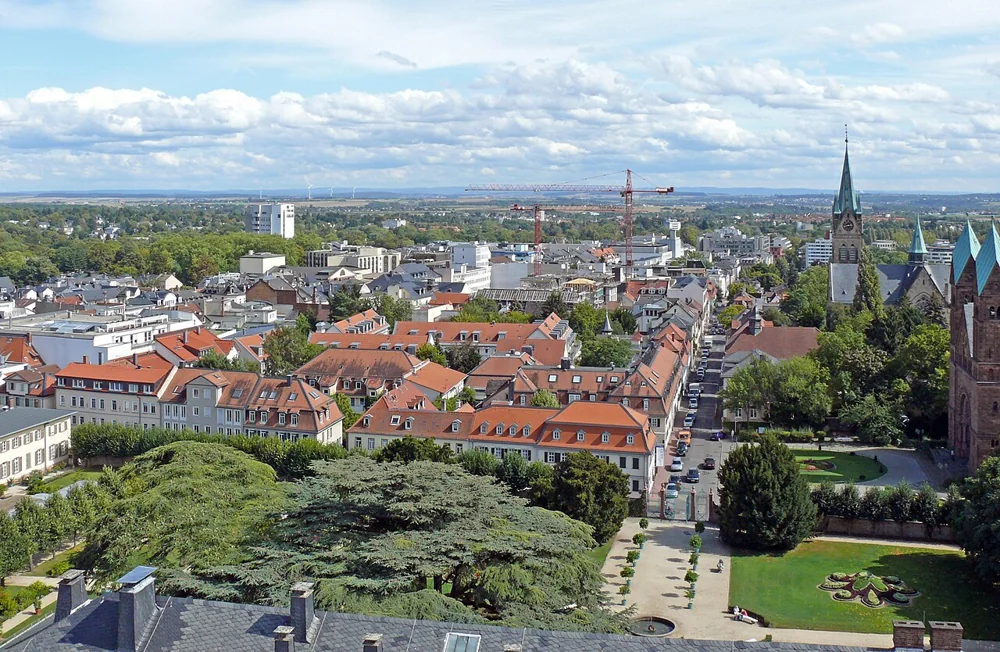 Stadtansicht von Bad Homburg vor der Höhe