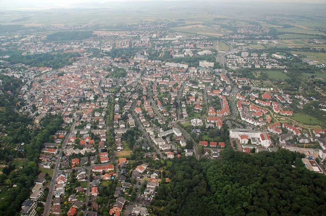 Stadtansicht von Bad Nauheim
