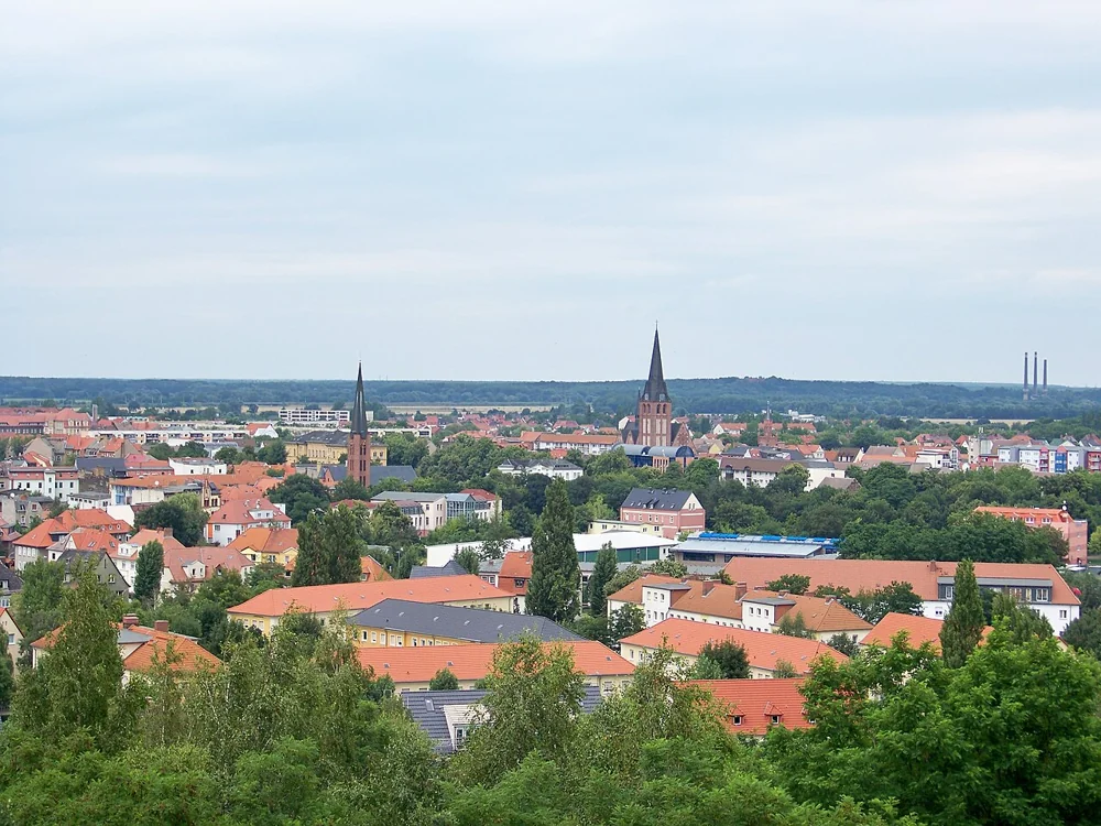 Stadtansicht von Bitterfeld-Wolfen