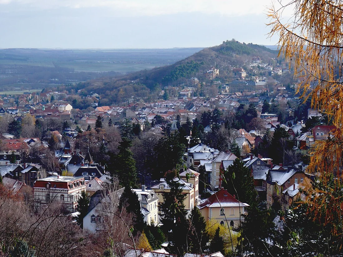 Stadtansicht von Blankenburg (Harz)