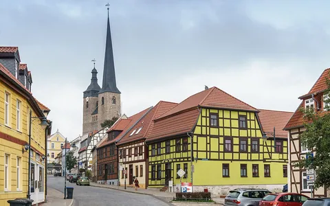 Stadtansicht von Burg (bei Magdeburg)