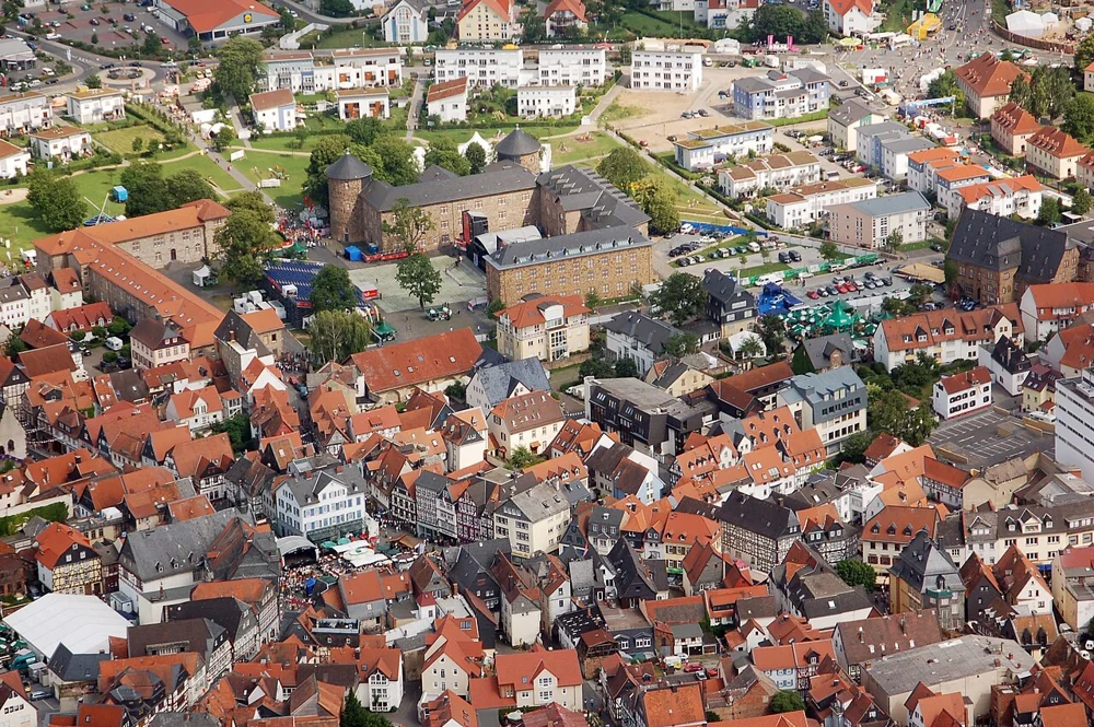 Stadtansicht von Butzbach