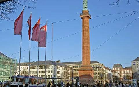 Stadtansicht von Darmstadt
