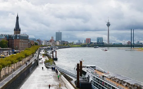 Stadtansicht von Düsseldorf