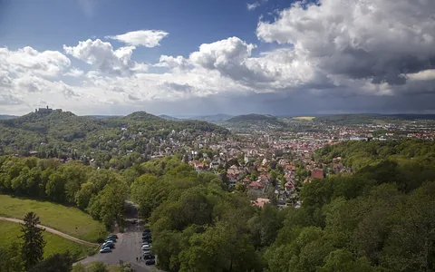 Stadtansicht von Eisenach