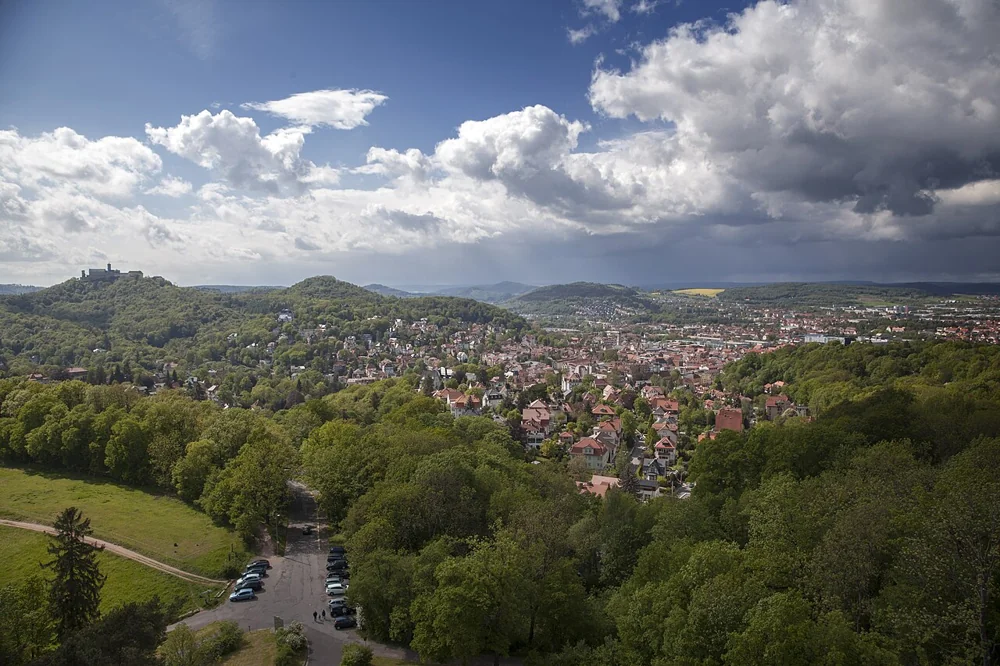 Stadtansicht von Eisenach