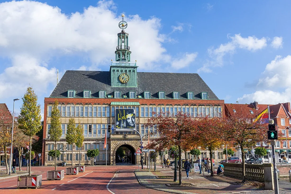Stadtansicht von Emden