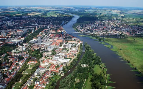 Stadtansicht von Frankfurt (Oder)