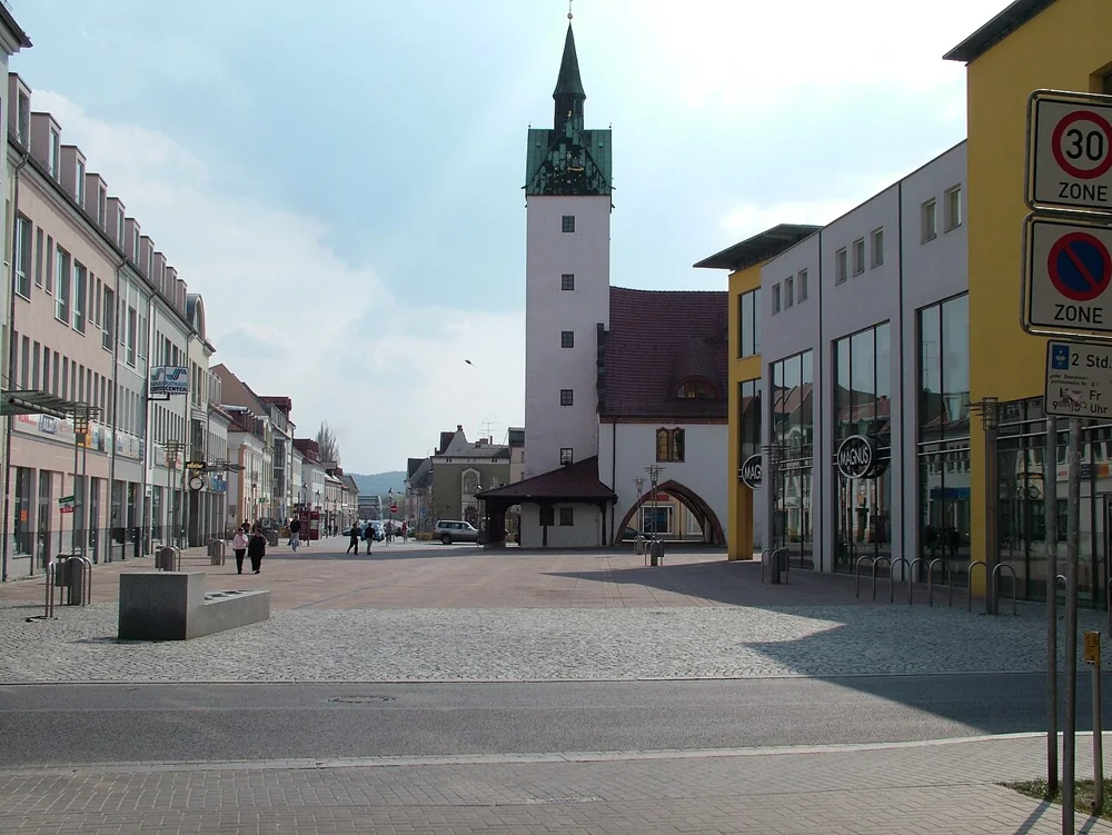Stadtansicht von Fürstenwalde/Spree