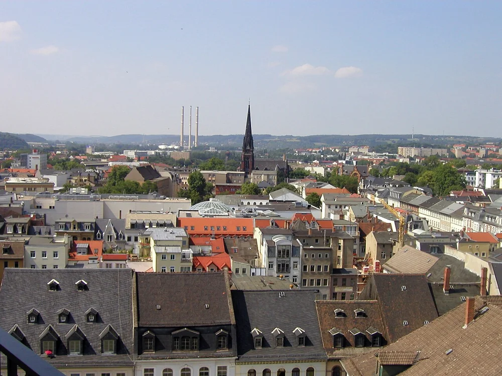 Stadtansicht von Gera