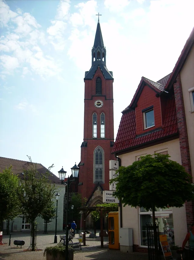 Stadtansicht von Gräfenhainichen