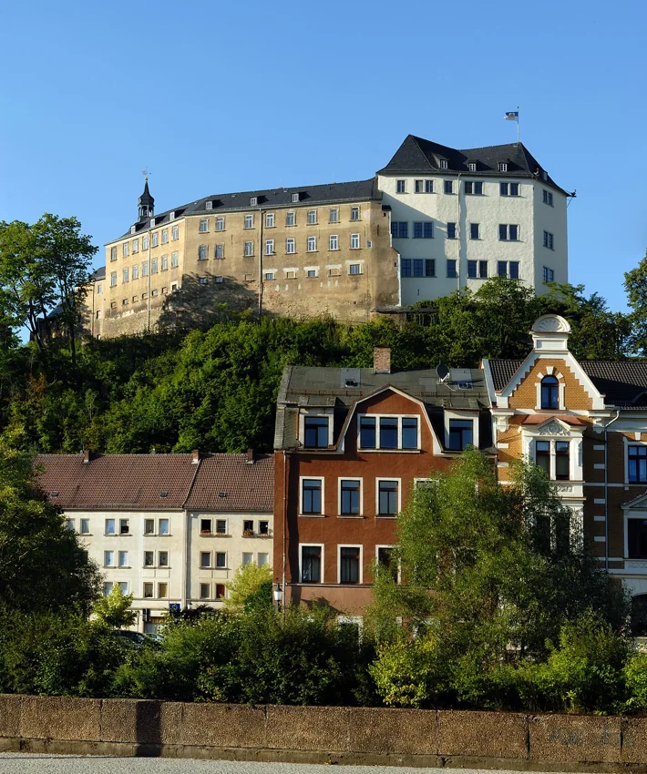 Stadtansicht von Greiz