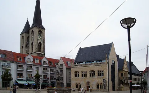Stadtansicht von Halberstadt