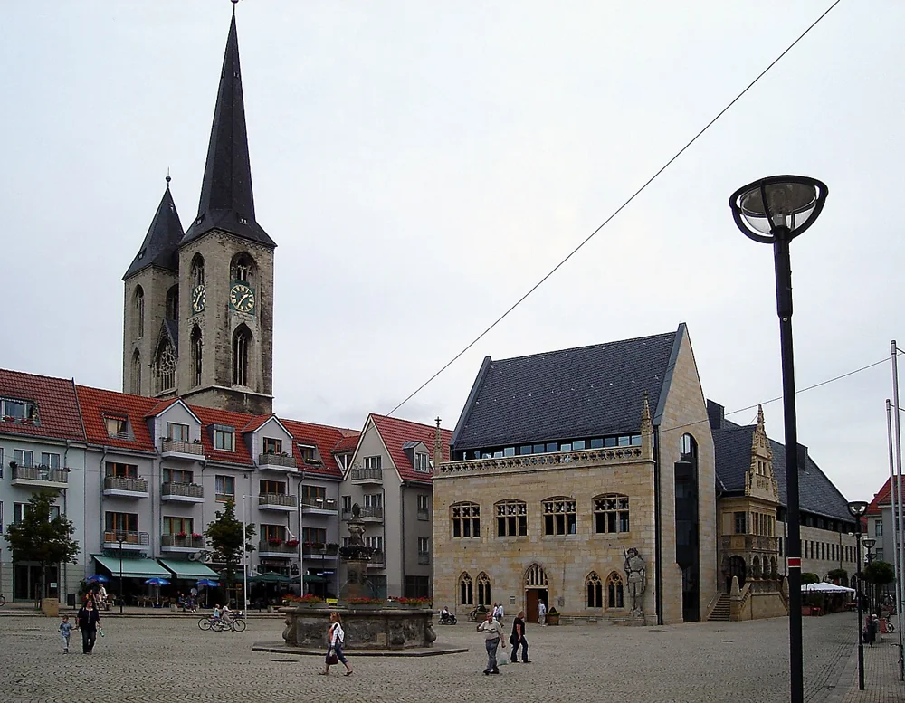 Stadtansicht von Halberstadt