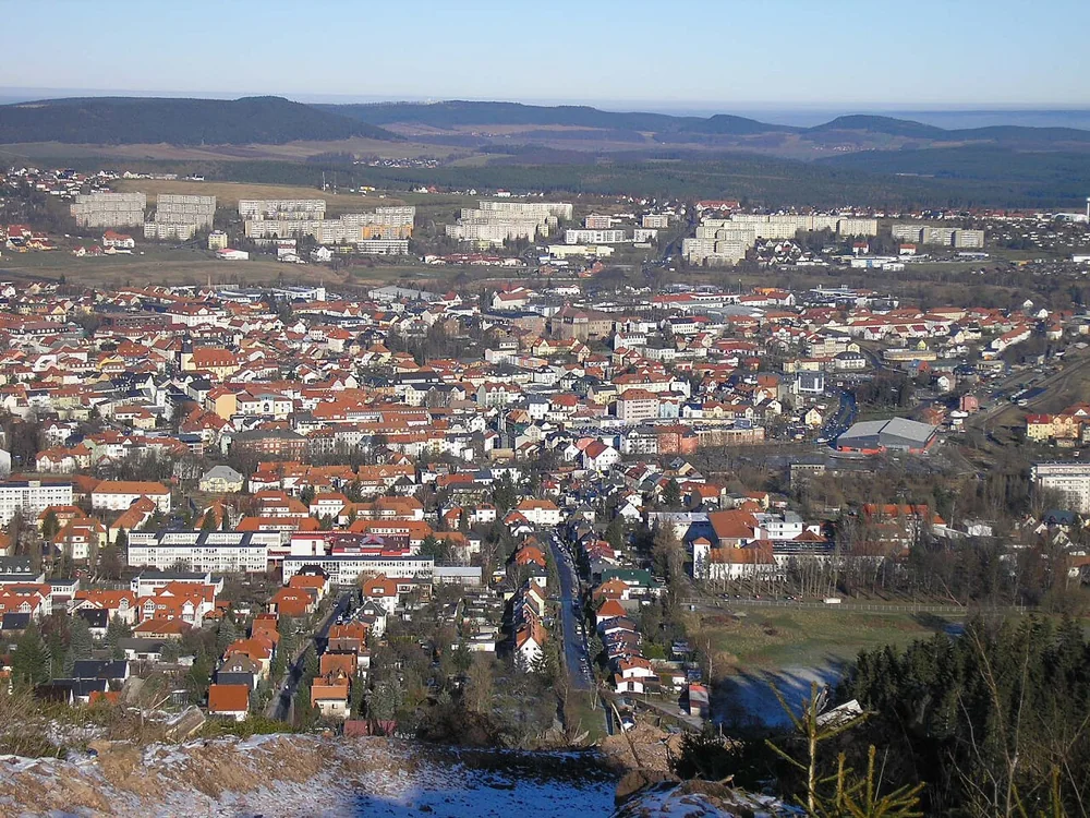 Stadtansicht von Ilmenau