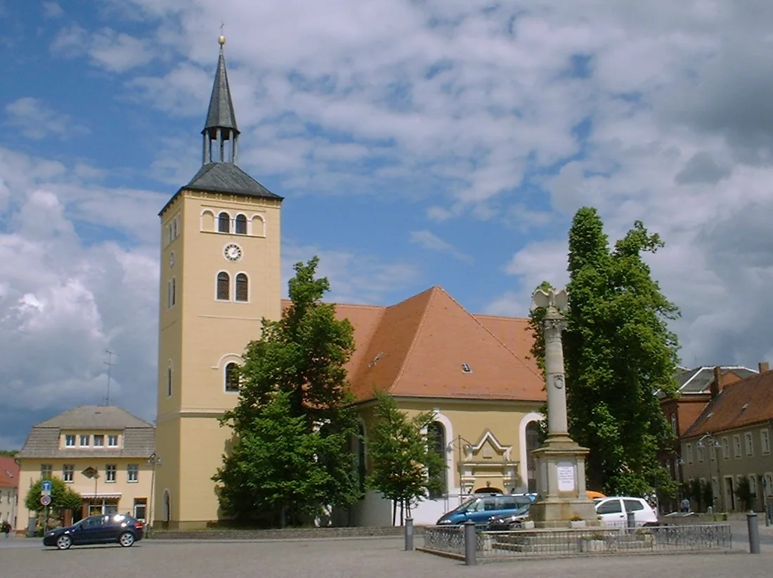 Stadtansicht von Jessen (Elster)