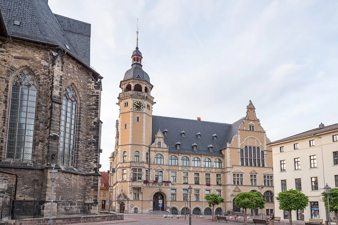 Stadtansicht von Köthen (Anhalt)