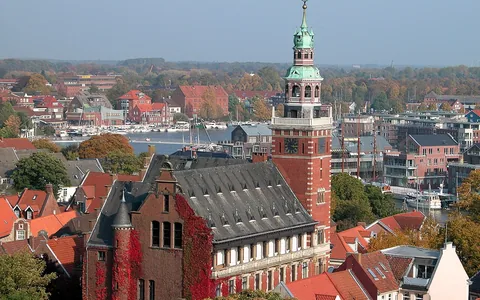 Stadtansicht von Leer (Ostfriesland)