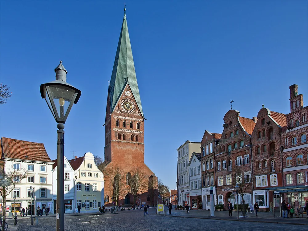 Stadtansicht von Lüneburg