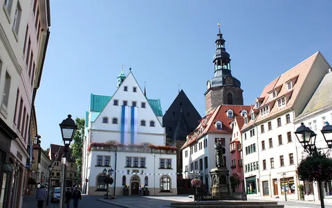 Stadtansicht von Lutherstadt Eisleben