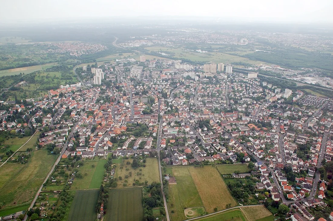 Stadtansicht von Maintal