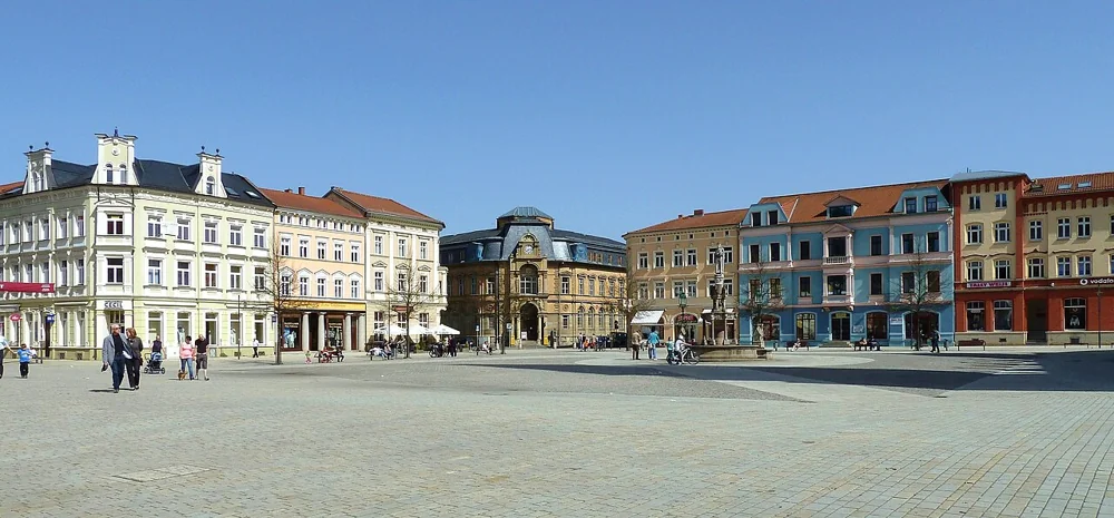 Stadtansicht von Meiningen