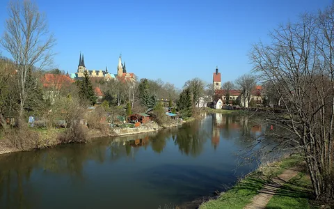 Stadtansicht von Merseburg