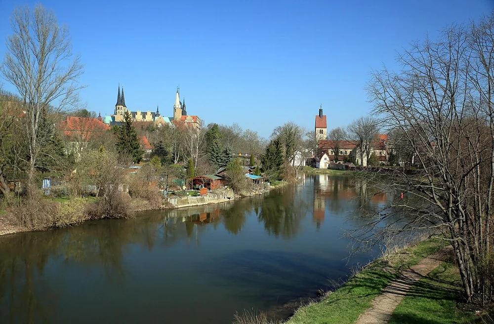 Stadtansicht von Merseburg
