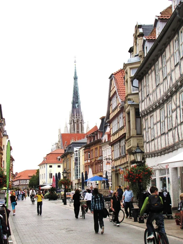 Stadtansicht von Mühlhausen/Thüringen
