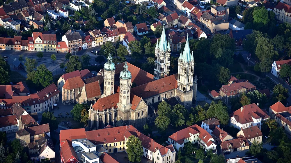 Stadtansicht von Naumburg (Saale)