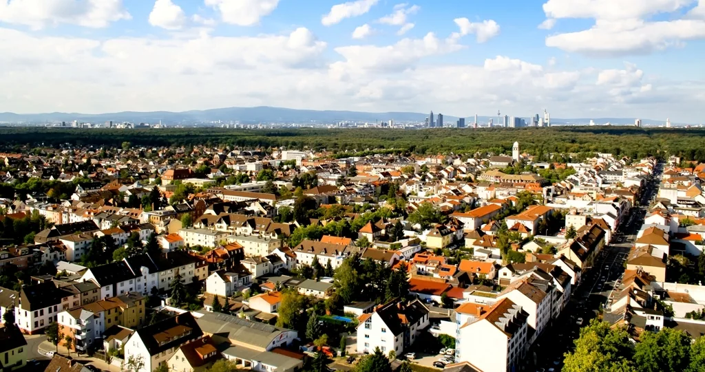 Stadtansicht von Neu-Isenburg