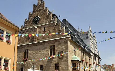 Stadtansicht von Neustadt an der Orla