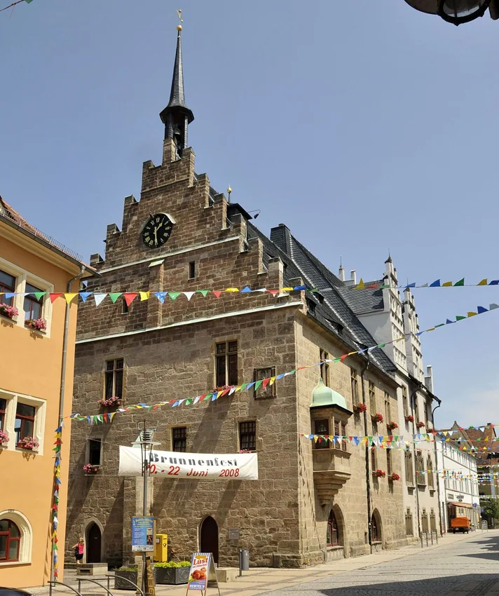 Stadtansicht von Neustadt an der Orla