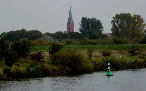 Stadtansicht von Nienburg (Weser)