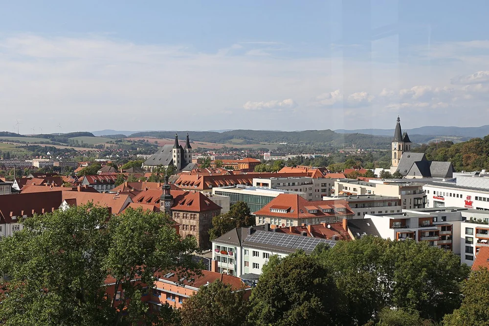 Stadtansicht von Nordhausen