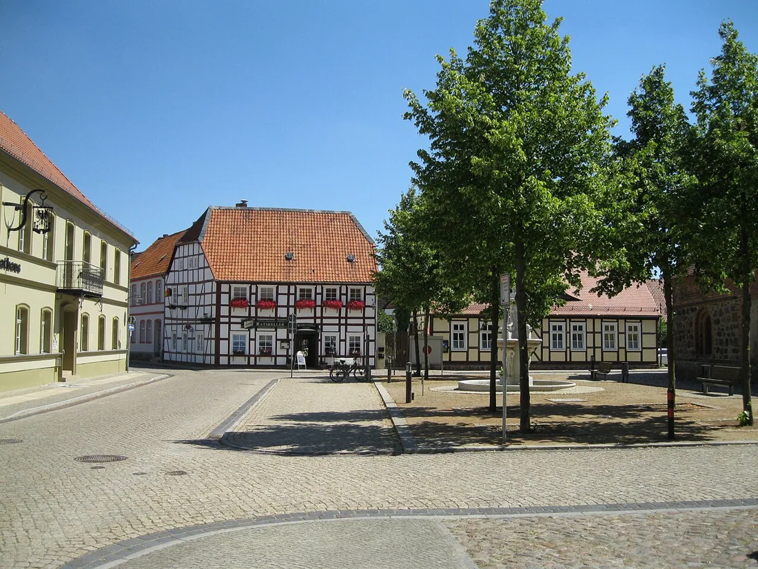 Stadtansicht von Osterburg (Altmark)