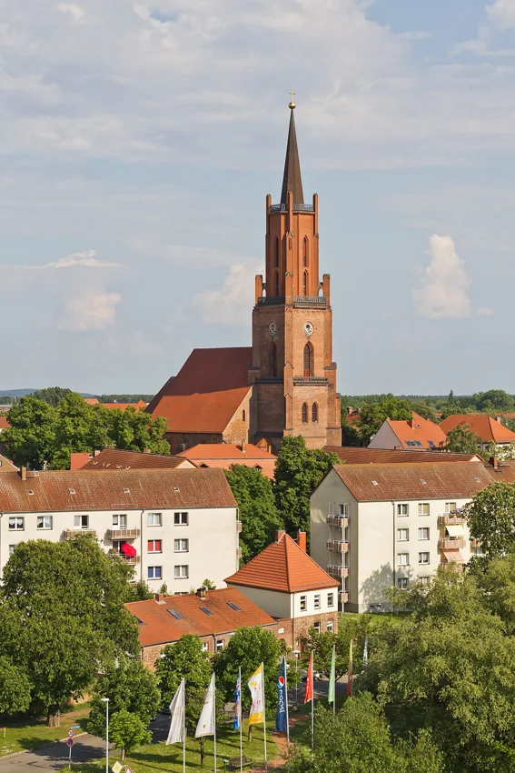 Stadtansicht von Rathenow