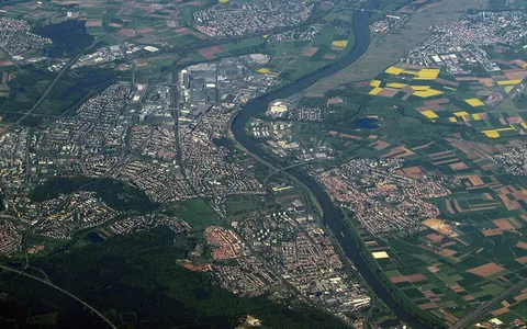 Stadtansicht von Rüsselsheim am Main