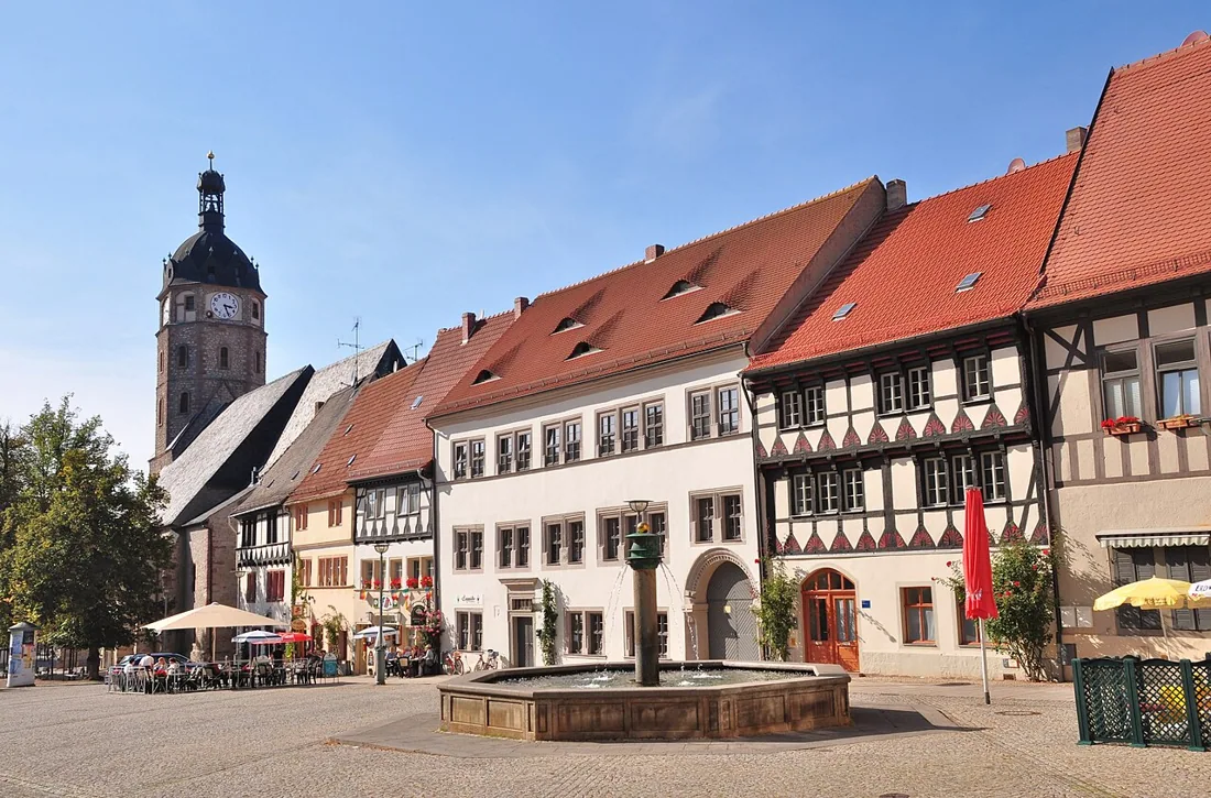 Stadtansicht von Sangerhausen