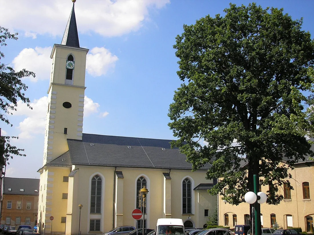 Stadtansicht von Schleiz