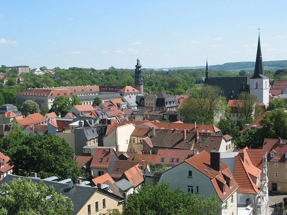 Stadtansicht von Weimar