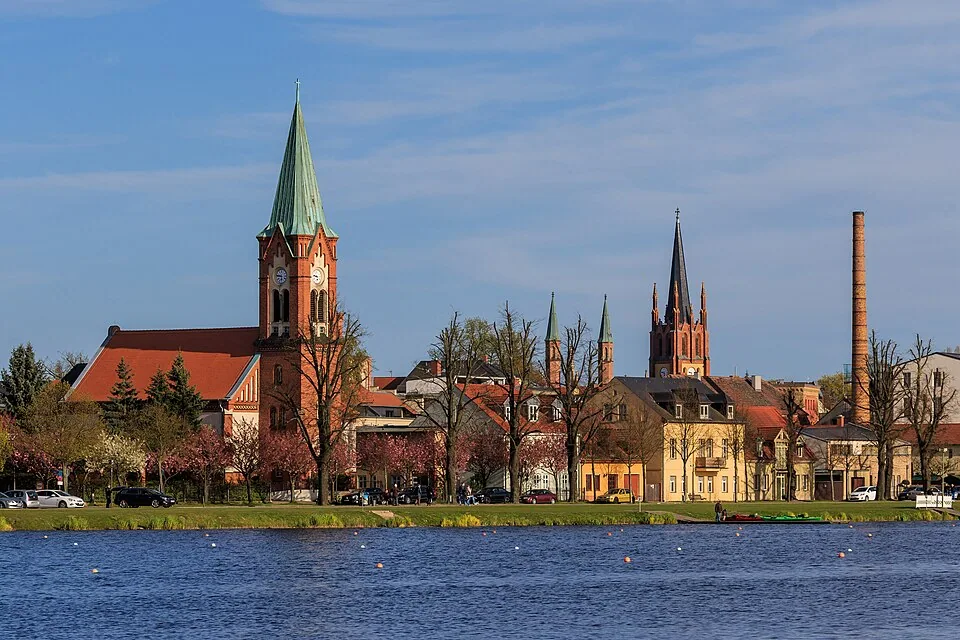 Stadtansicht von Werder (Havel)
