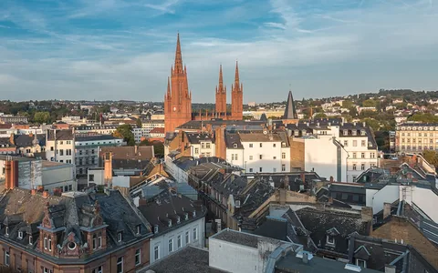 Stadtansicht von Wiesbaden