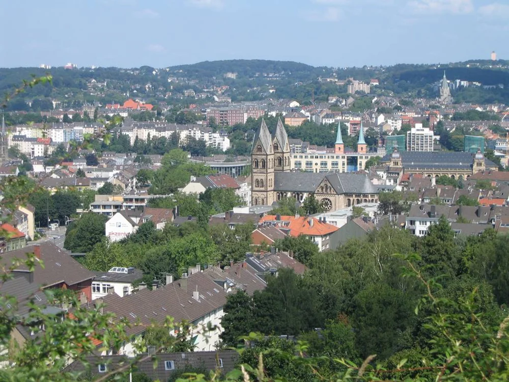 Stadtansicht von Wuppertal